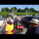 Der Fährmann, der uns den Hinweis auf die Unterkunft gab